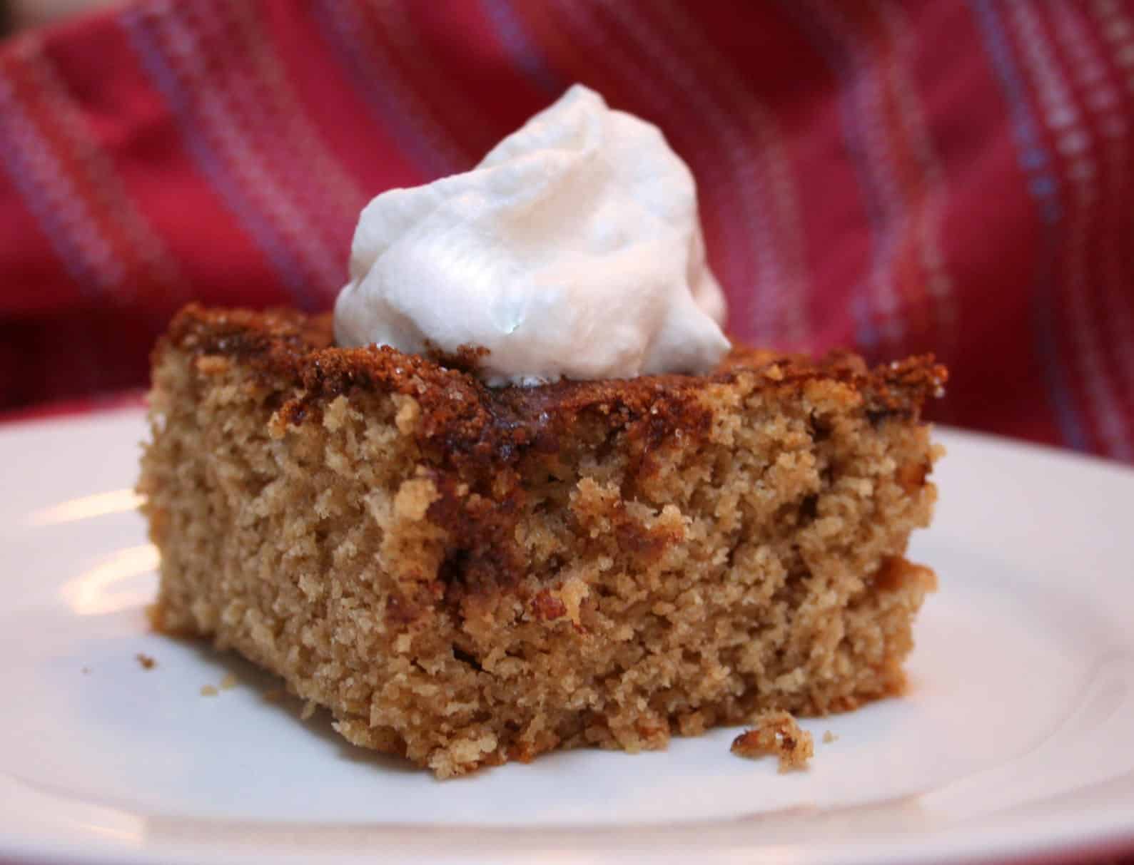 Whole Wheat Snickerdoodle Cake [Soaked Method]