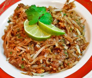 Pad Thai with Beef close up (1 of 1)