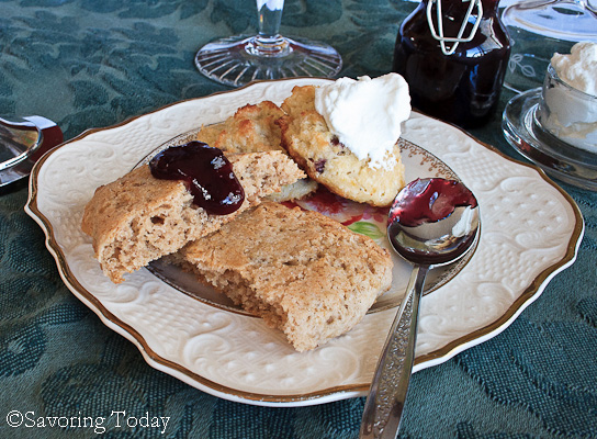 Butterscotch Walnut Scones [Gluten-Free]