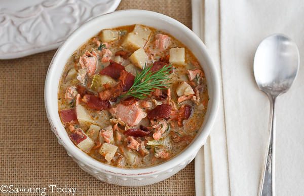 Salmon Dill Chowder | Savoring Today (1 of 1)
