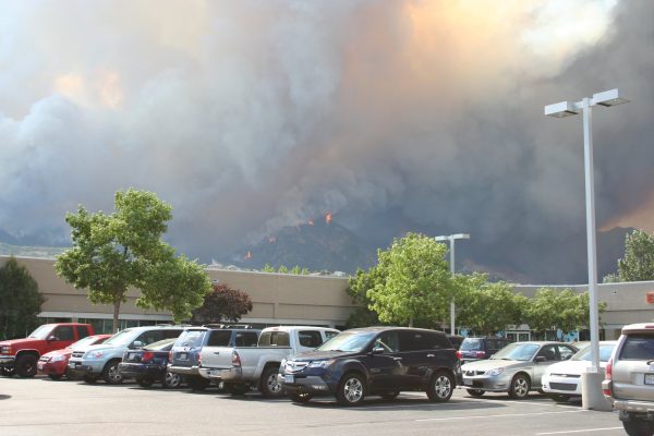 Waldo Canyon Fire -- big flames