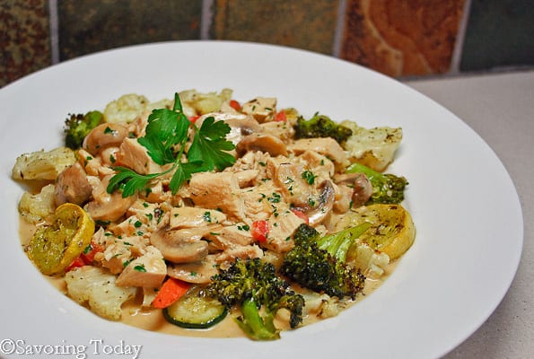 Turkey-Vegetable Tetrazzini