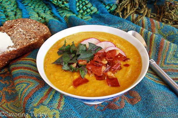 Curried Butternut Squash Soup