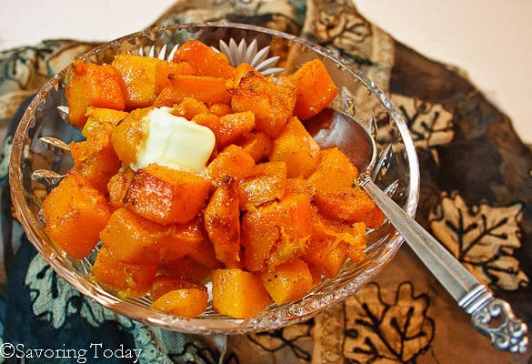 Curry-Spiced Roasted Butternut Squash 