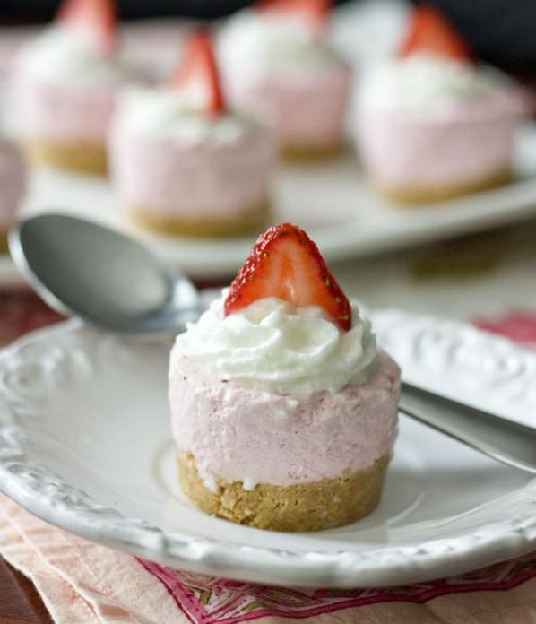 Strawberry Cheesecake Bites by Erica's Sweet Tooth