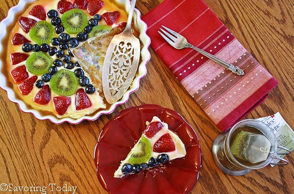 Cream Cheese Fruit Tart