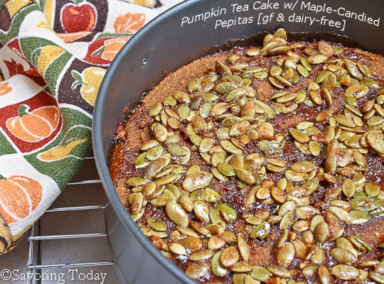 Pumpkin Tea Cake - Pepitas copy