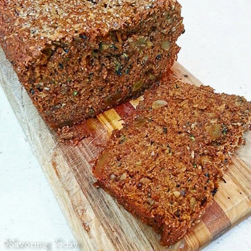 ZucchiniGinger Bread [Sprouted Wheat] Savoring Today LLC