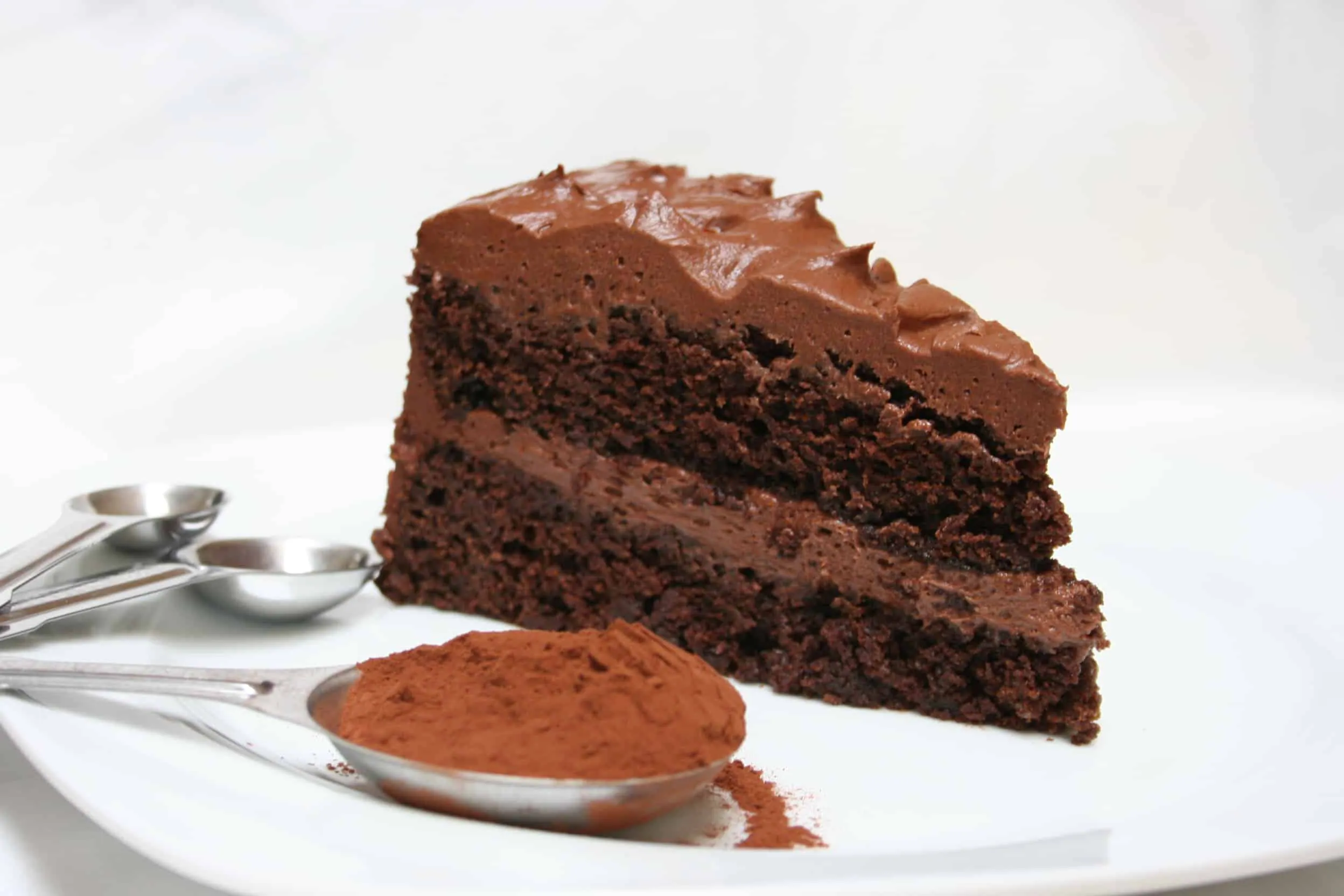 Ghrirardelli Grand Fudge Cake with Chocolate Buttercream Frosting | Savoring Today