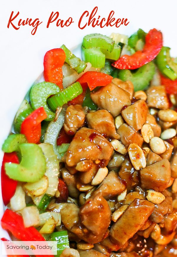 Easy Kung Pao Chicken at home, better than take out
