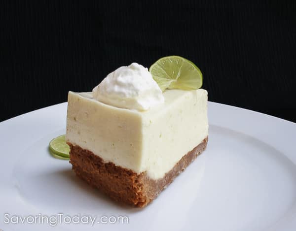 An exquisite no-bake Key Lime Cheesecake Recipe is a refreshing make-ahead dessert for any celebration.