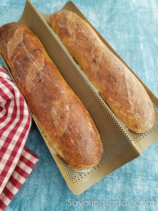 Whole Wheat Baguettes Recipe