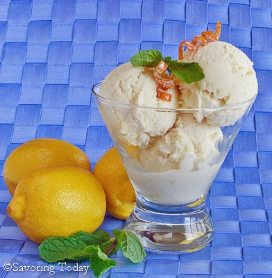 Tangy, creamy, lemony dessert recipe perfect for the most discriminating lemon lover.