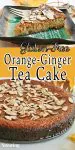 Orange Ginger Tea Cake