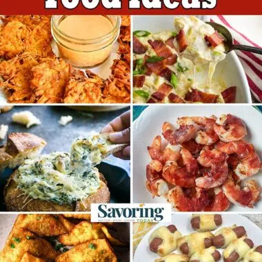 45 Football Party Food Ideas collage