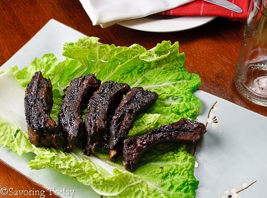 Orange Balsamic Glazed Ribs