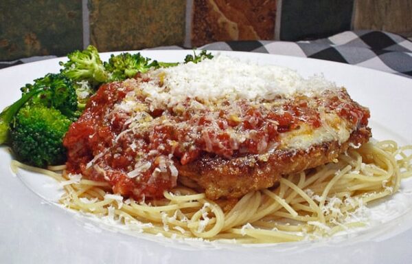 Veal Parmesan | Savoring Today [Comfort Food for Black Forest Fire Victims]