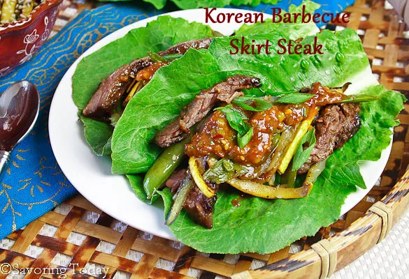 Korean Barbecue Skirt Steak [Easy] | Savoring Today
