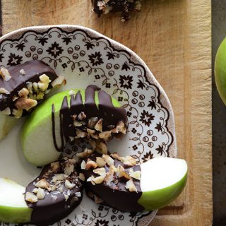 Healthy Candy Apple Wedges by An Edible Mozaic