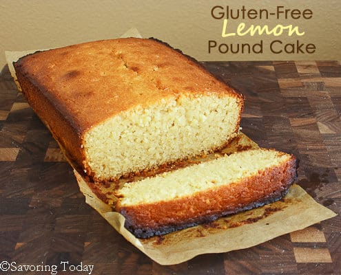 Gluten-Free Lemon Pound Cake - Loaf (1 of 1) copy