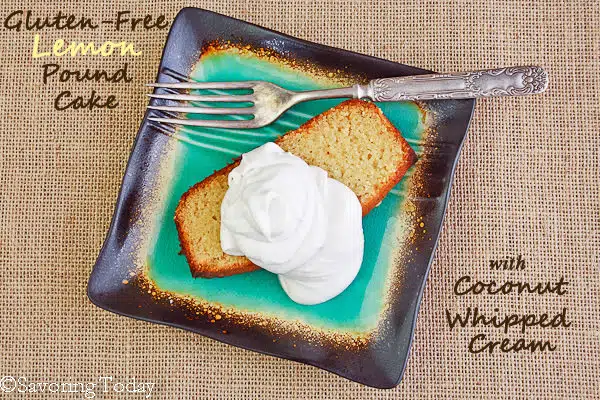 Gluten-Free Lemon Pound Cake - with coconut cream (1 of 1) copy