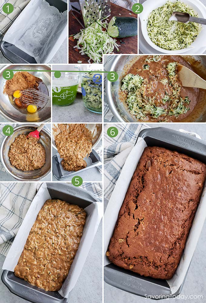 6 Steps to Preparing Sprouted Whole Wheat Zucchini Bread with Candied Ginger and Walnuts
