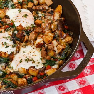 Savory Breakfast Skillet for Five | Savoring Today