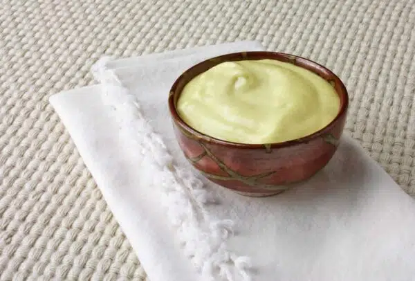 Easy Homemade Mayonnaise Recipe for all your sandwich and salad dressing needs. An immersion blender is all you need for creamy, delicious mayo.