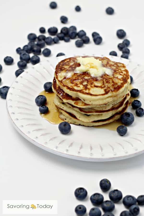 Buttermilk Pancakes Recipe [GlutenFree]