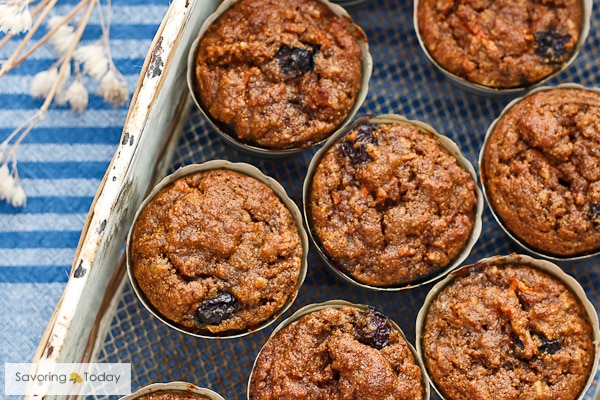 Grain-free and gluten-free breakfast muffins made with wholesome ingredients for a healthy breakfast.