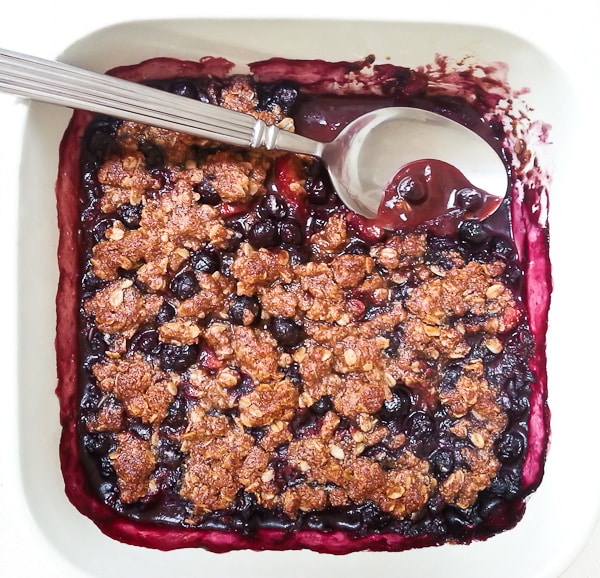 A simple gluten-free dessert with fresh mixed berries the whole family will love. 