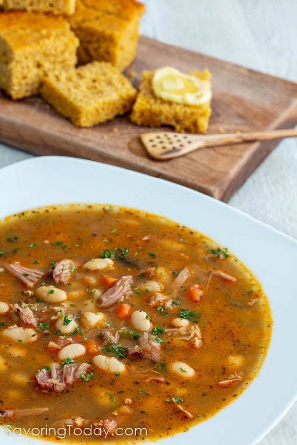 Smoked Turkey & Bean Soup Recipe Rivals Traditional Ham