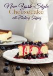 This luxurious cheesecake recipe is a rich, dense texture ~ perfect for special occasions. Leftovers freeze well too!
