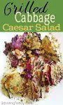 grilled cabbage caesar salad