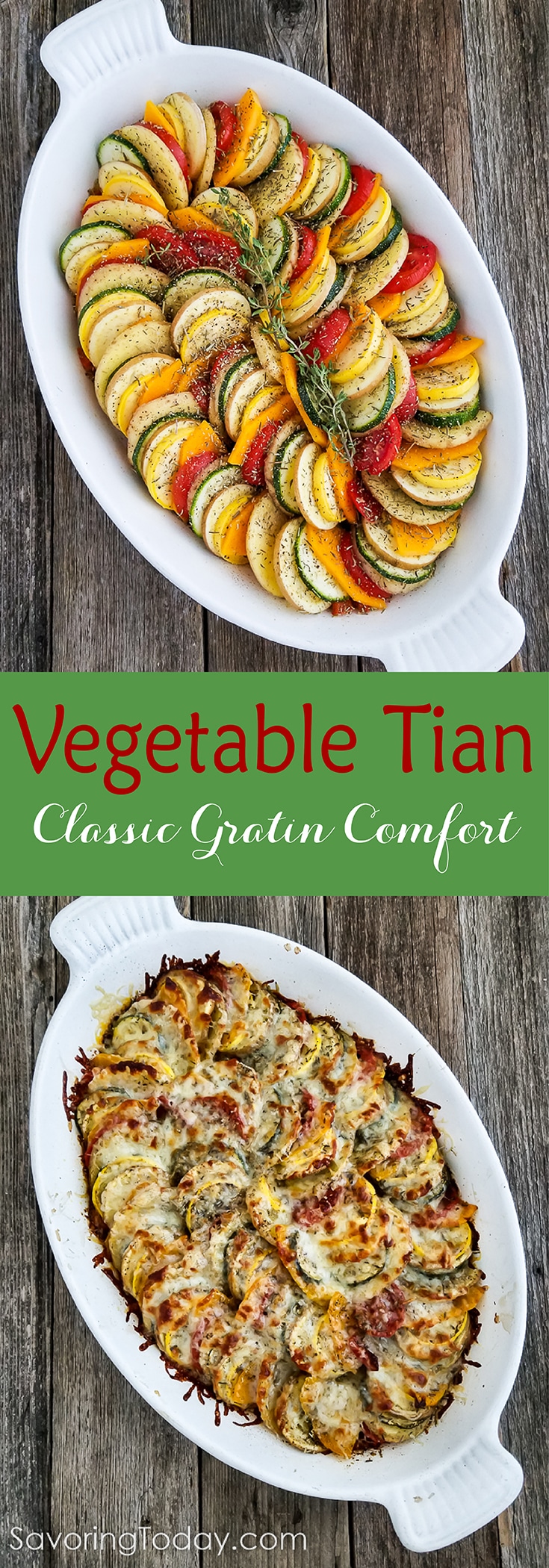 Vegetable Tian: Classic Gratin Comfort for Healthy Holiday Dinners