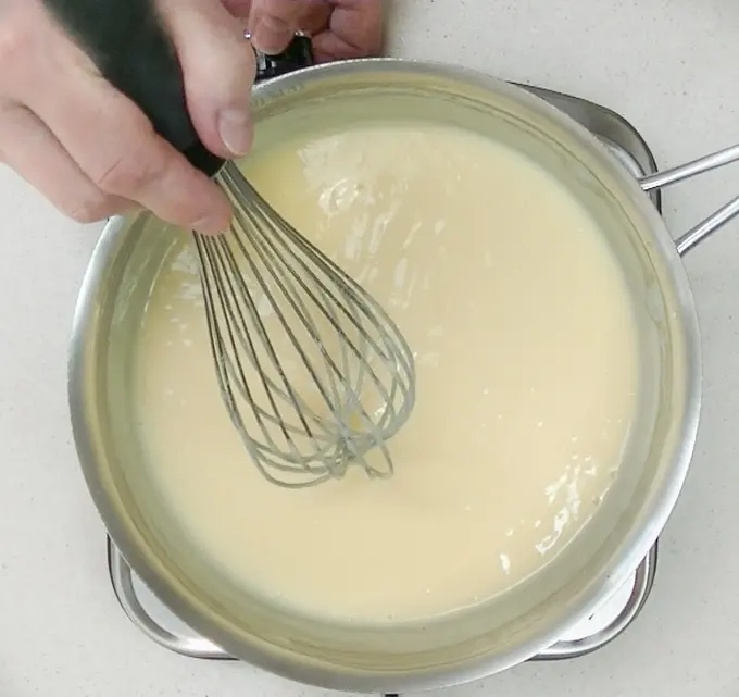 homemade vanilla custard