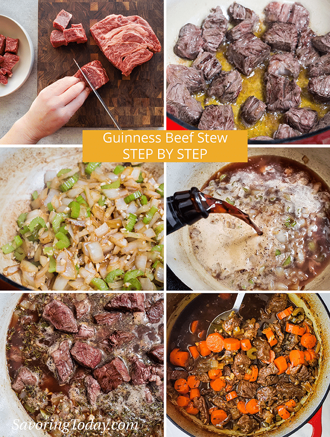 Easy steps to make Guinness Beef Stew