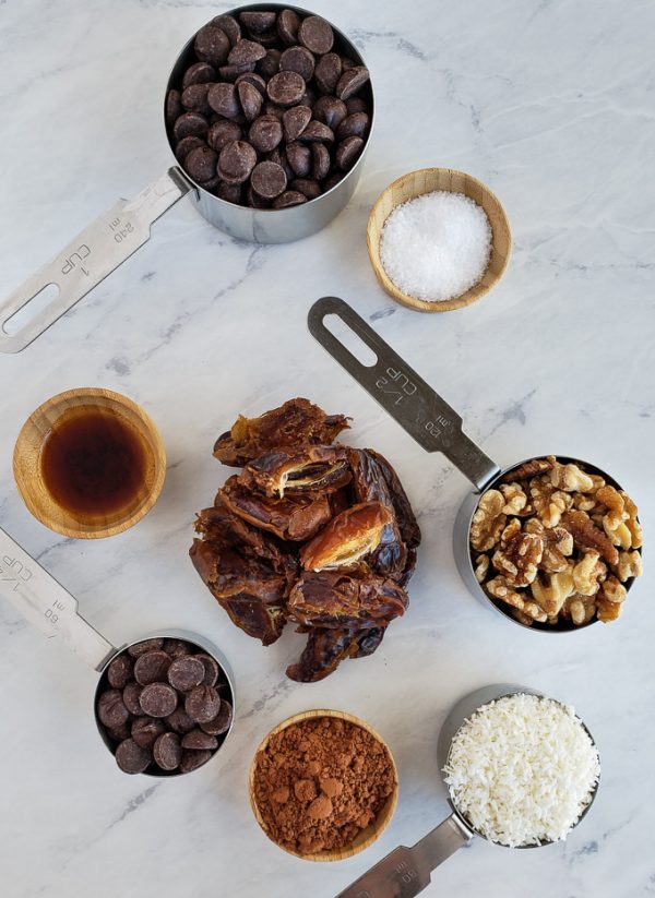 Date Chocolate Fudge Truffles with Sea Salt Recipe