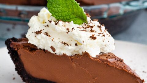 Creamy Chocolate-Mint Pie Recipe 