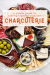 charcuterie board image with banner for pinterest
