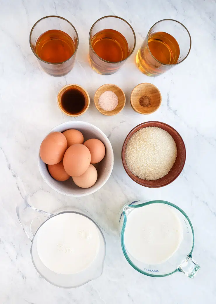 custard-style eggnog ingredients