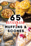 muffin and scone pinterest collage