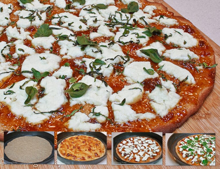 Fig, Goat Cheese & Arugula Pizza