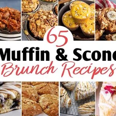 muffin and scone collage