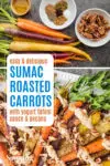 sumac roasted carrots pinterest