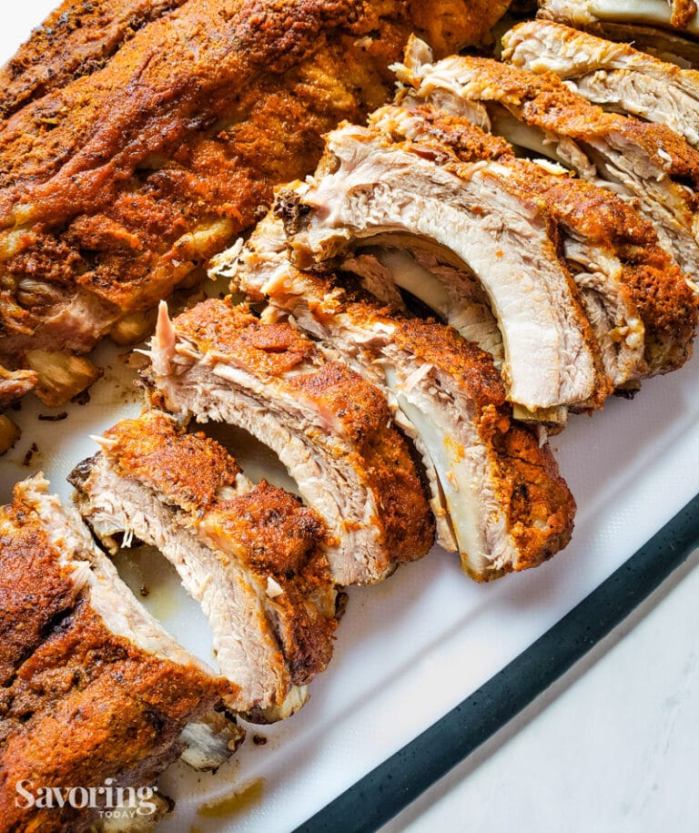 Smoky, Tender Baby Back Ribs [Grill to Oven] Savoring Today