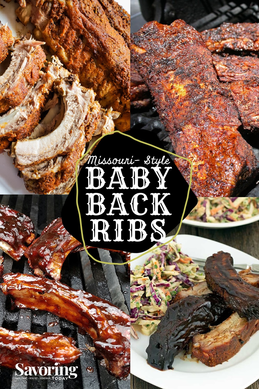 Smoky, Tender Baby Back Ribs [Grill to Oven] Savoring Today