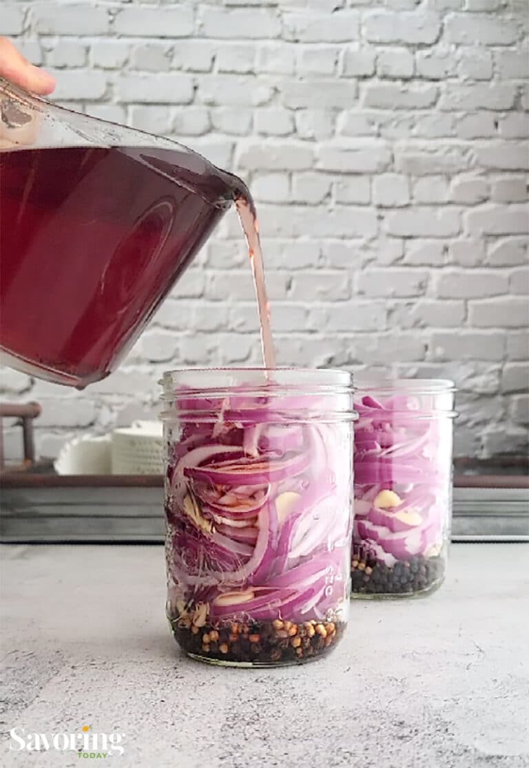 Smoky Quick Pickled Red Onions Savoring Today
