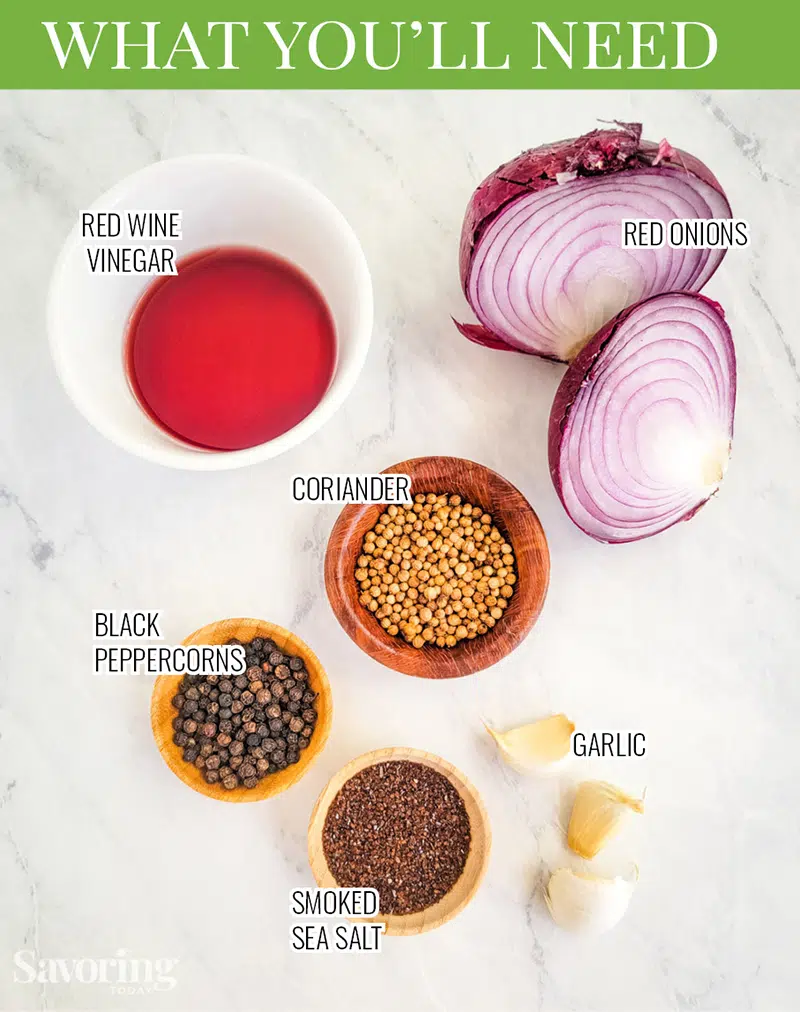 pickled red onion ingredients