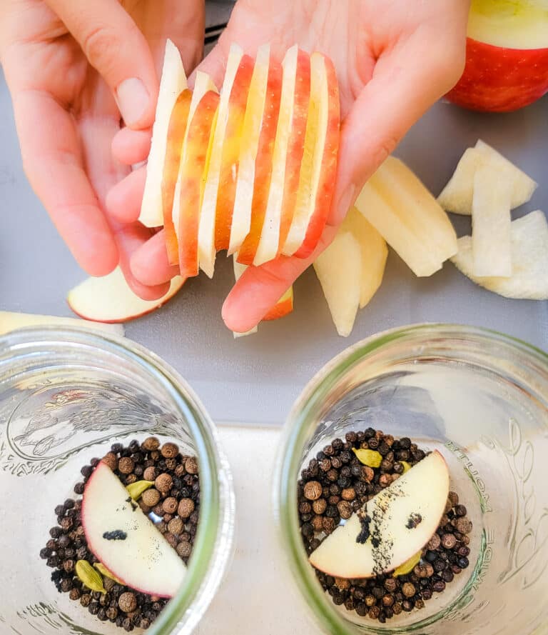 Apple Jicama Pickles Sweet, Tart, Vanilla Spiced Savoring Today